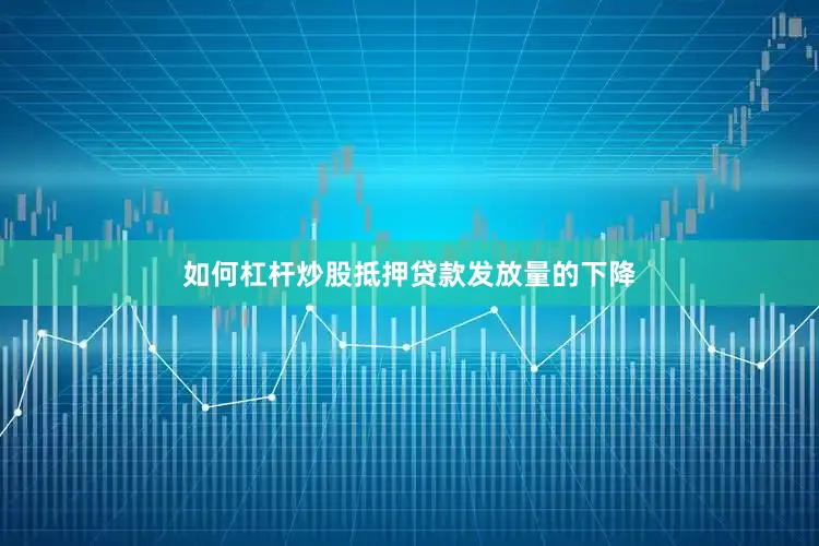 如何杠杆炒股　　抵押贷款发放量的下降